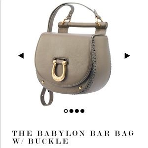 Sanica Bar Buckle Purse Bag